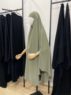 KHIMAR FENTE SOIE DE MEDINE