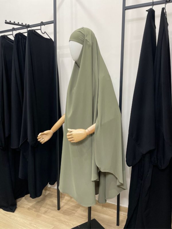 KHIMAR FENTE SOIE DE MEDINE
