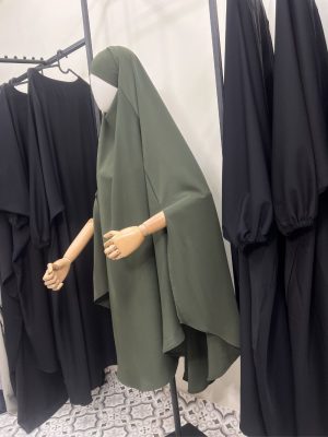 KHIMAR FENTE SOIE DE MEDINE